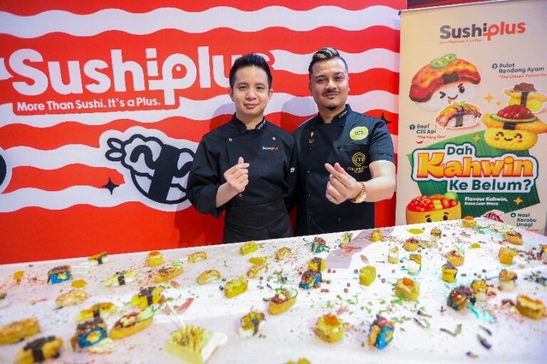 Read more about the article Sushi Plus & Dato’ Fazley Yaakob Present “Flavour Kahwin” — A Bold Malaysian Twist on Sushi