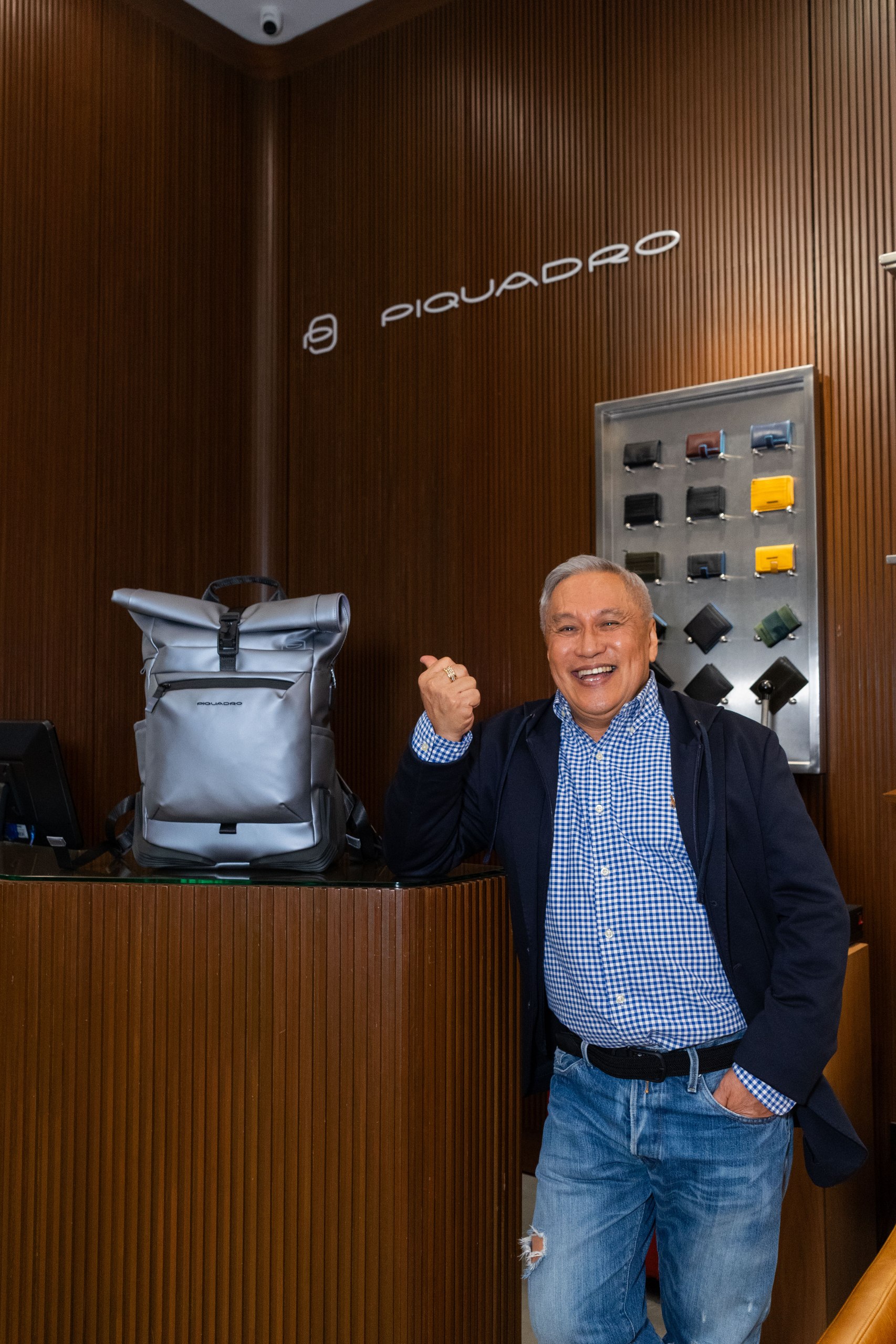 Piquadro Unveils Innovative Corner Backpack with Chef Wan as Guest of Honour