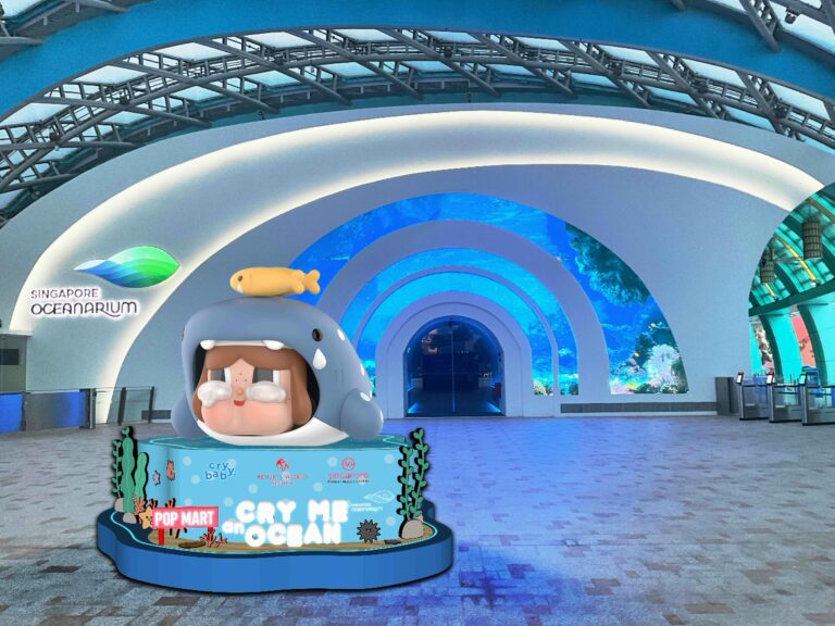 Read more about the article CRYBABY Cry Me an Ocean Activation Dives into Resorts World Sentosa’s Singapore Oceanarium